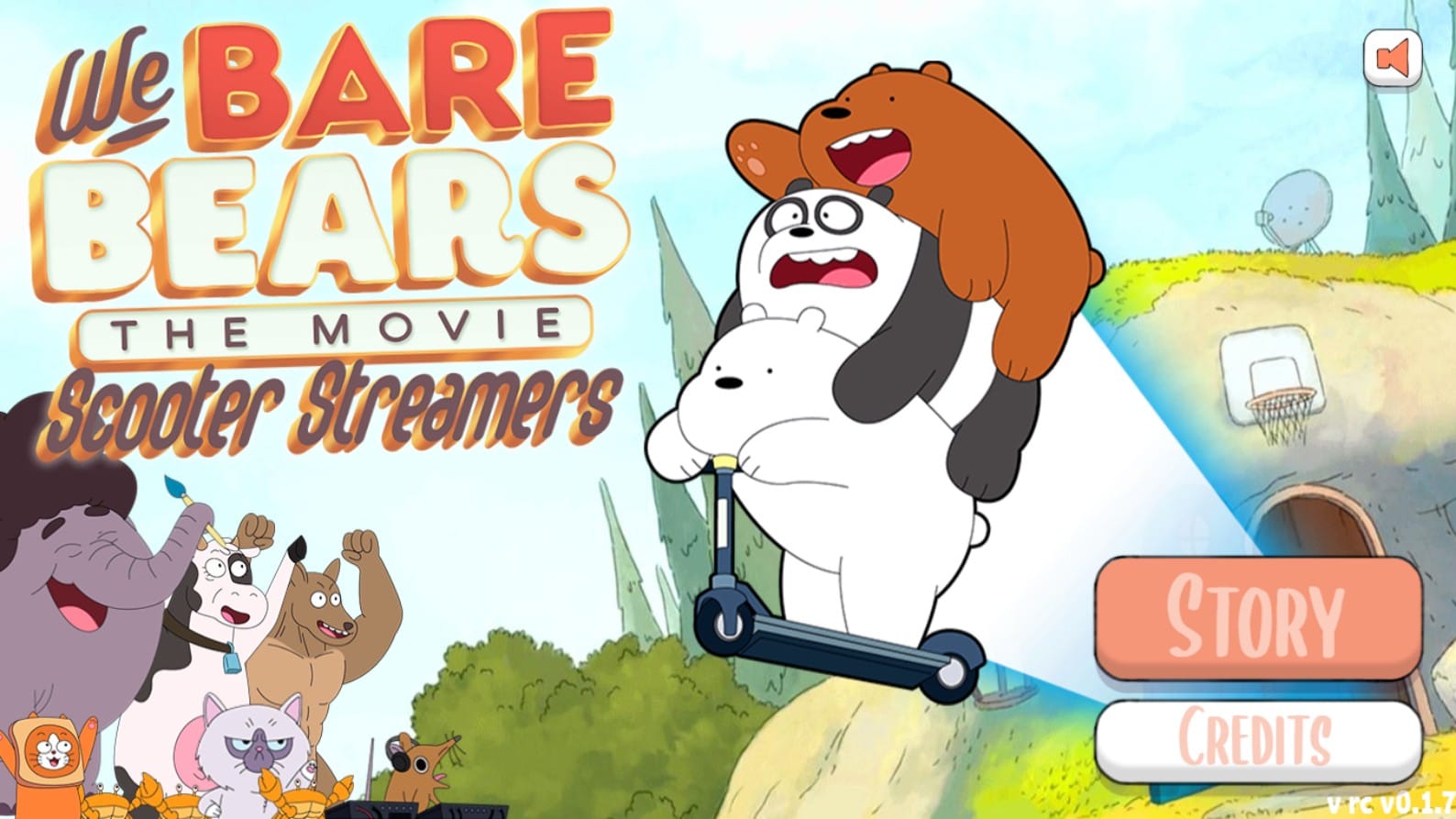 We Bare Bears Scooter Streamers: Free Cartoon Network