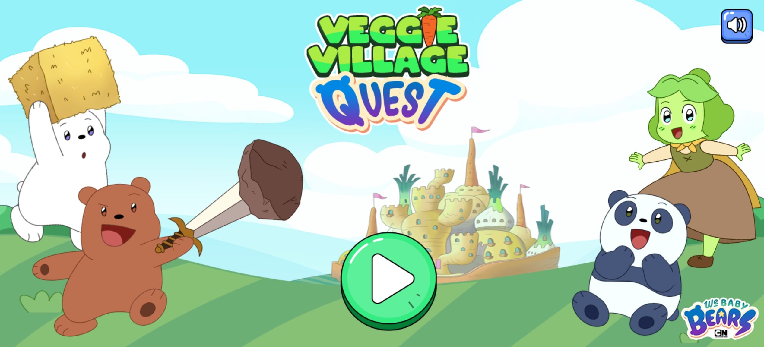 We Baby Bears Puzzle Veggie Village Quest